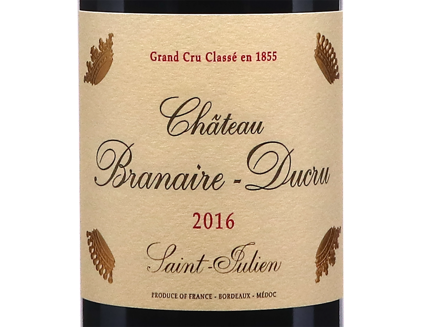 Ch Branaire Ducru Saint Julien 2016