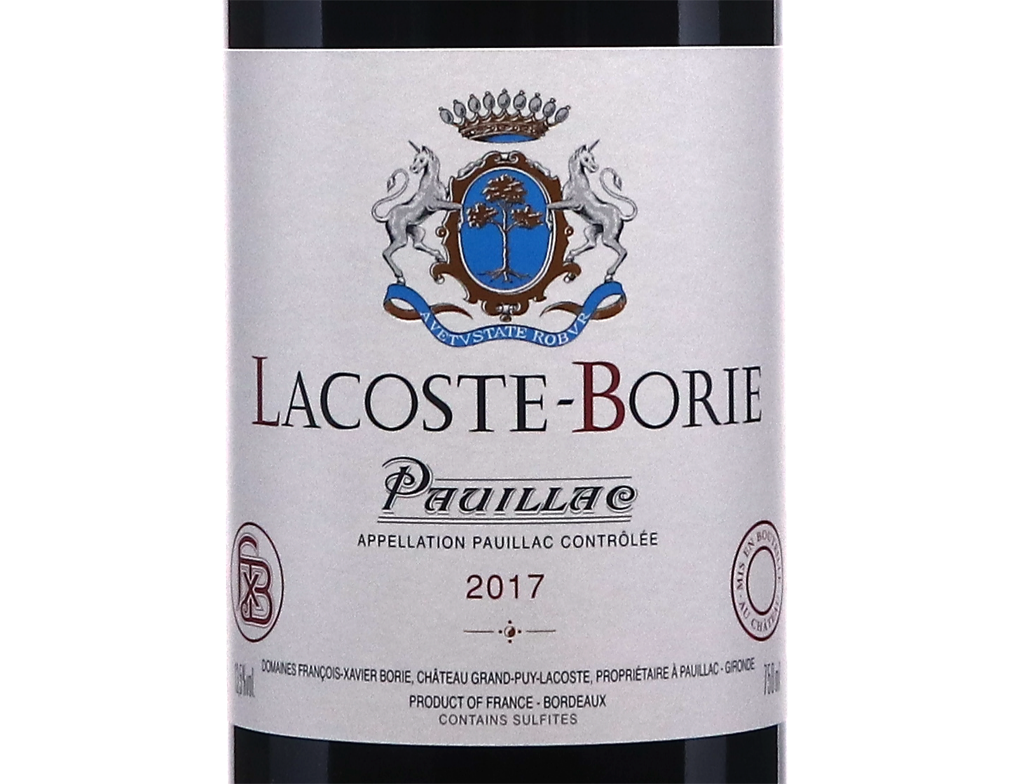 Lacoste Borie Pauillac 2017