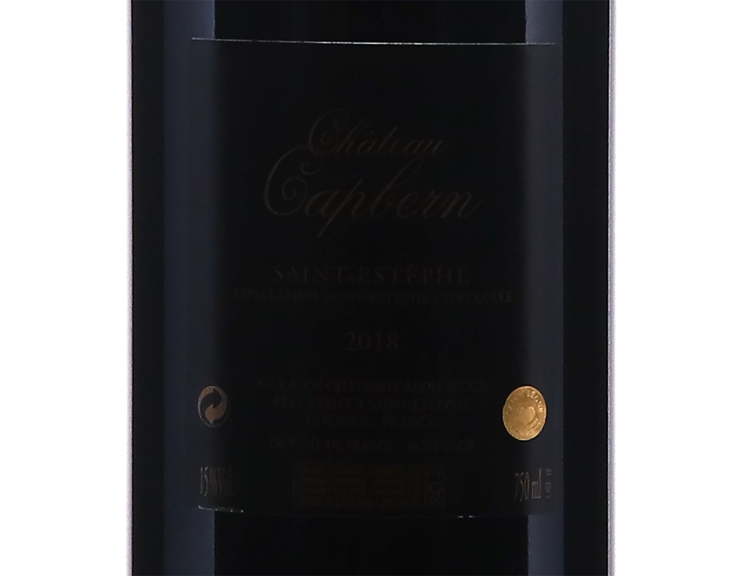 Ch Capbern Saint Estephe 2018