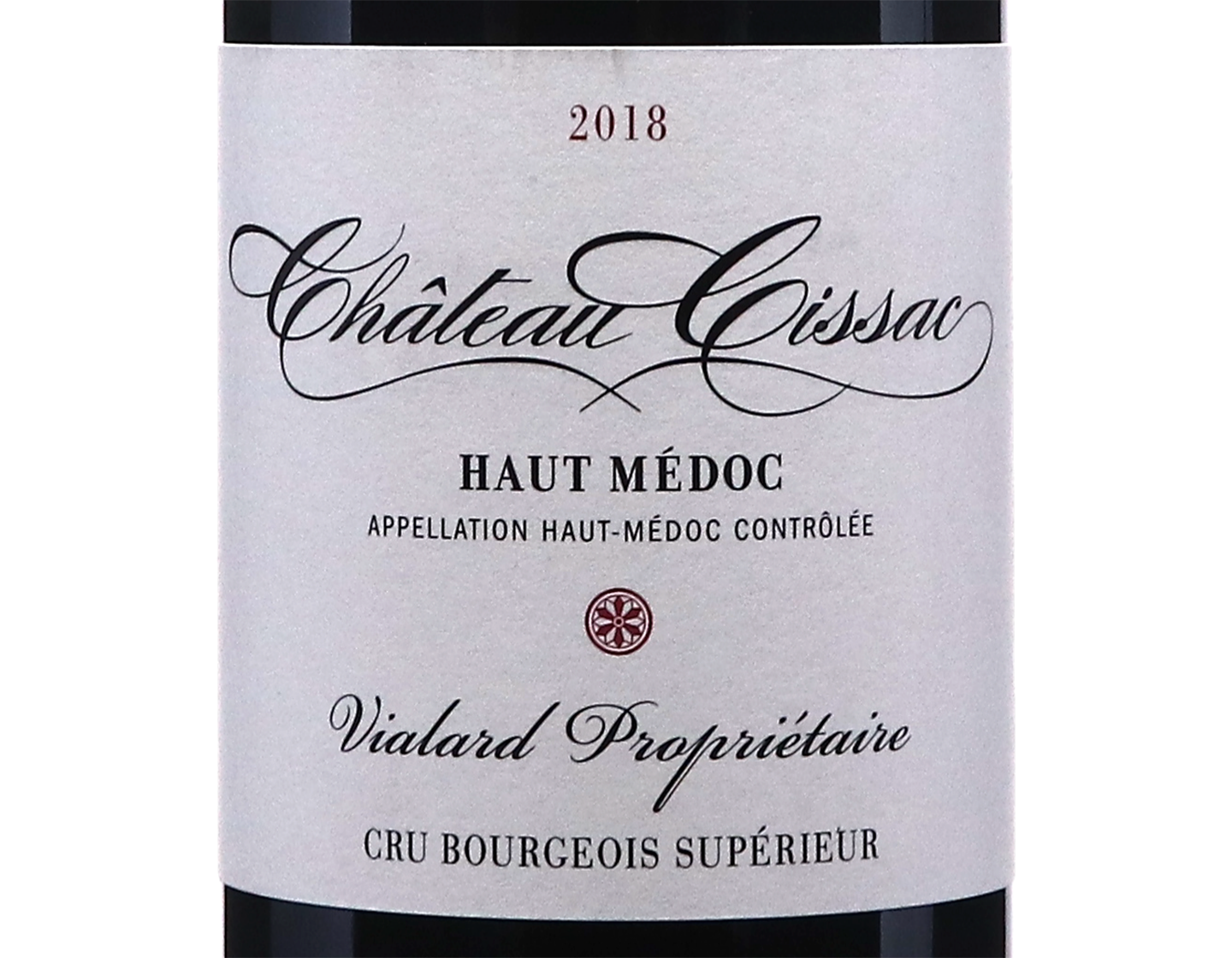 Ch Cissac Haut Medoc 2018