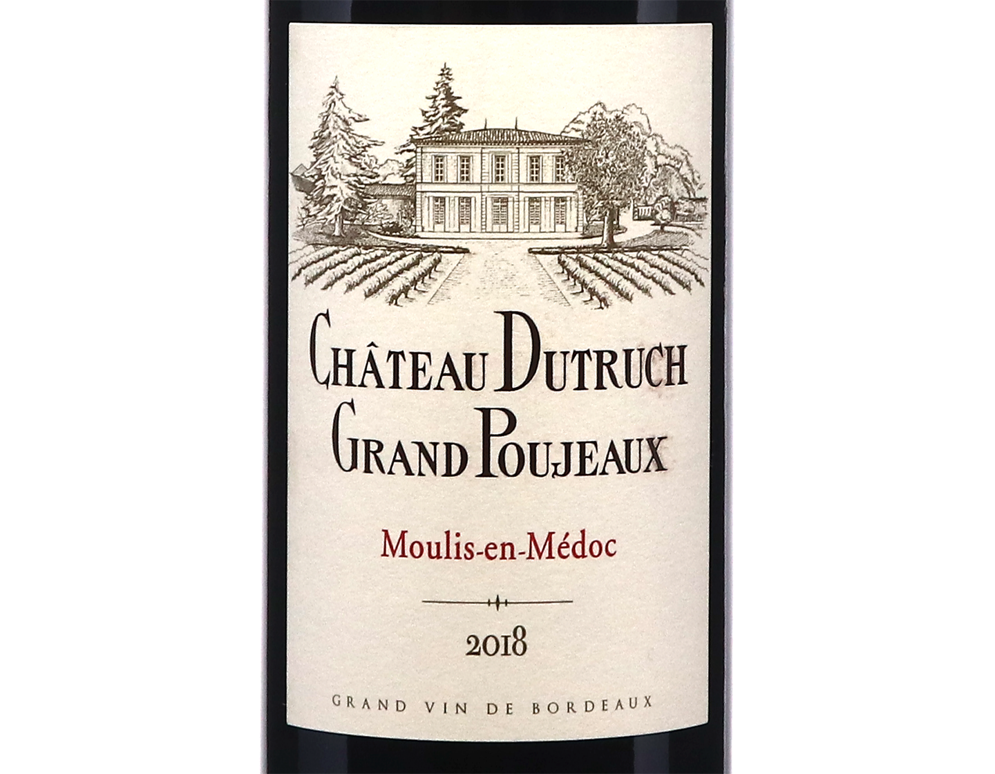 Château Dutruch Grand Poujeaux, Moulis-en-Médoc 2018