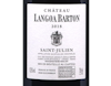 Château Langoa Barton, Saint-Julien 2018 view 3