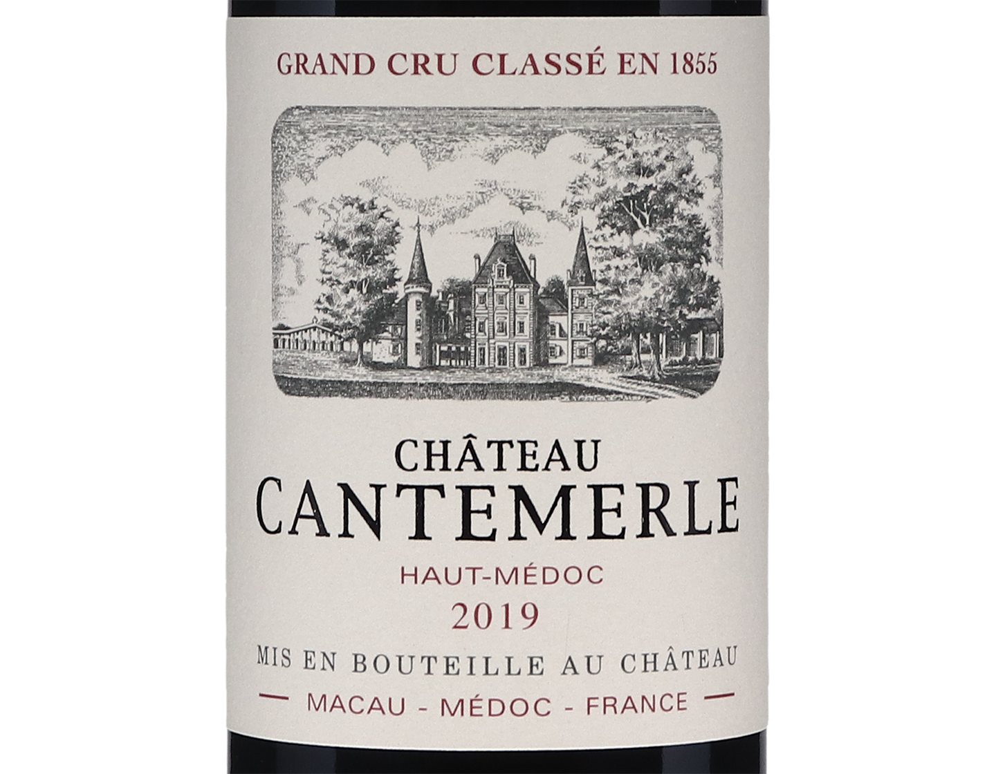 Ch Cantemerle Haut Medoc 2019 Halves