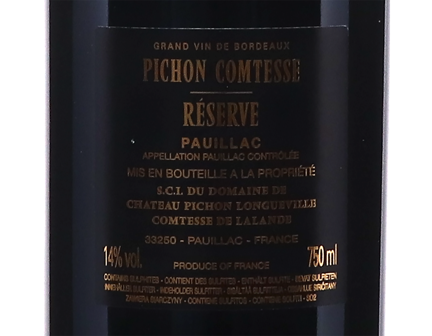Reserve de la Comtesse Pauillac 2019