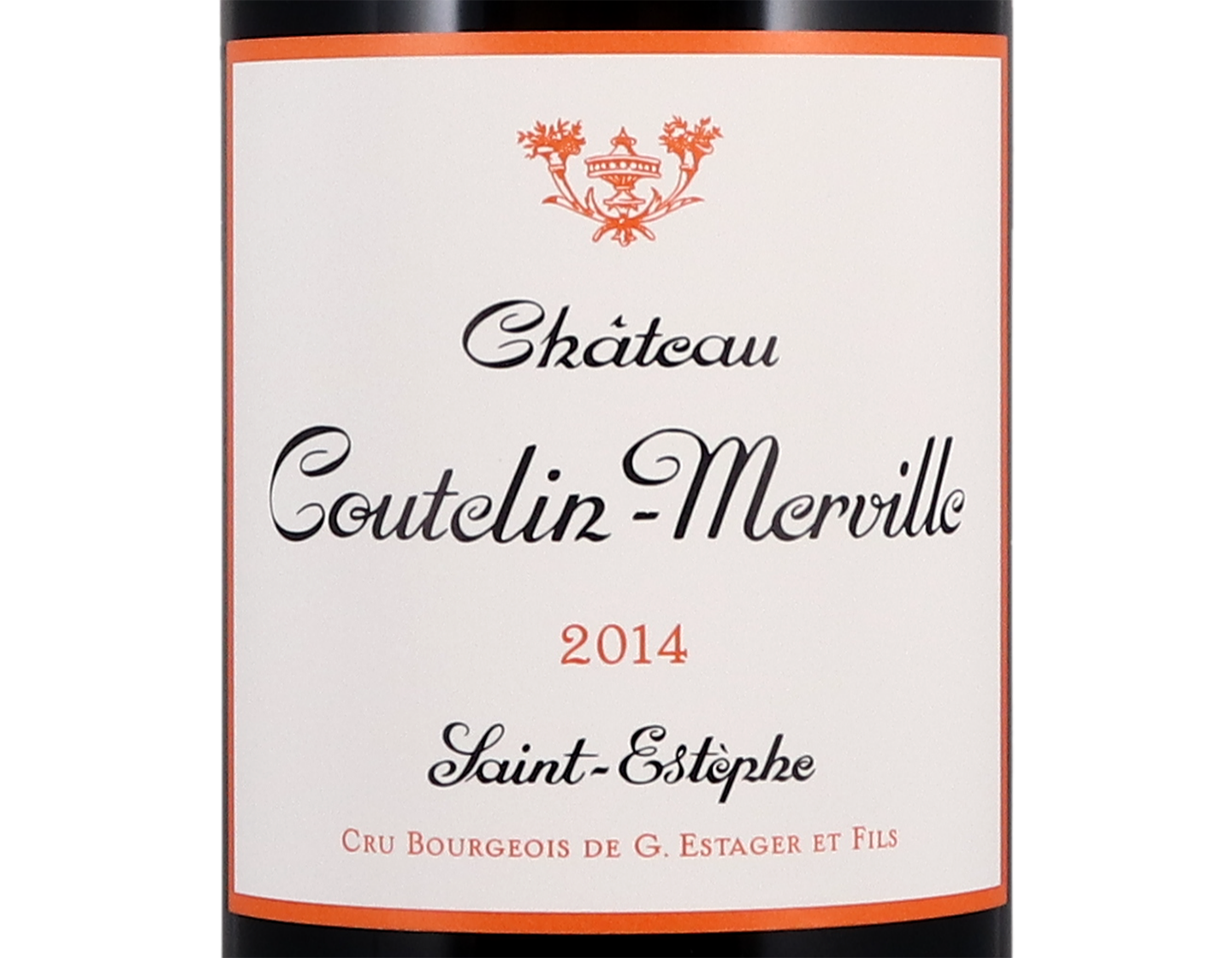 Ch Coutelin Merville Saint-Estephe 2014