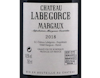 Ch Labegorce Margaux 2018 view 3