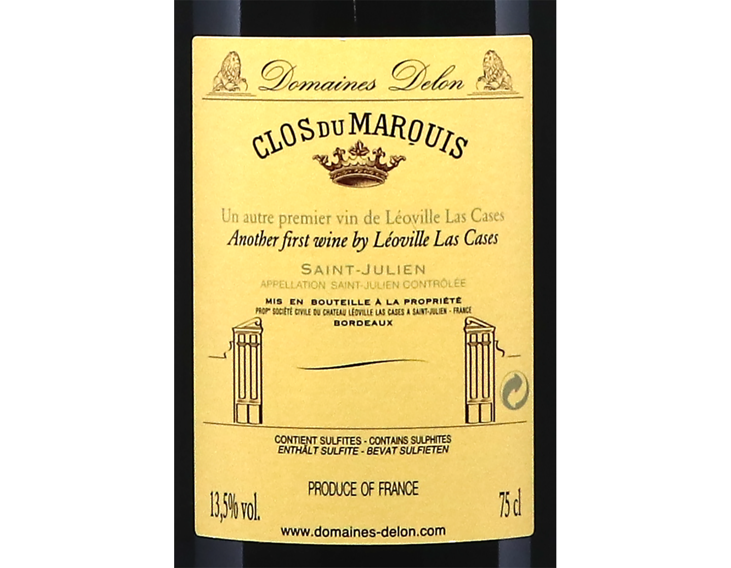 Clos du Marquis Saint Julien 2014