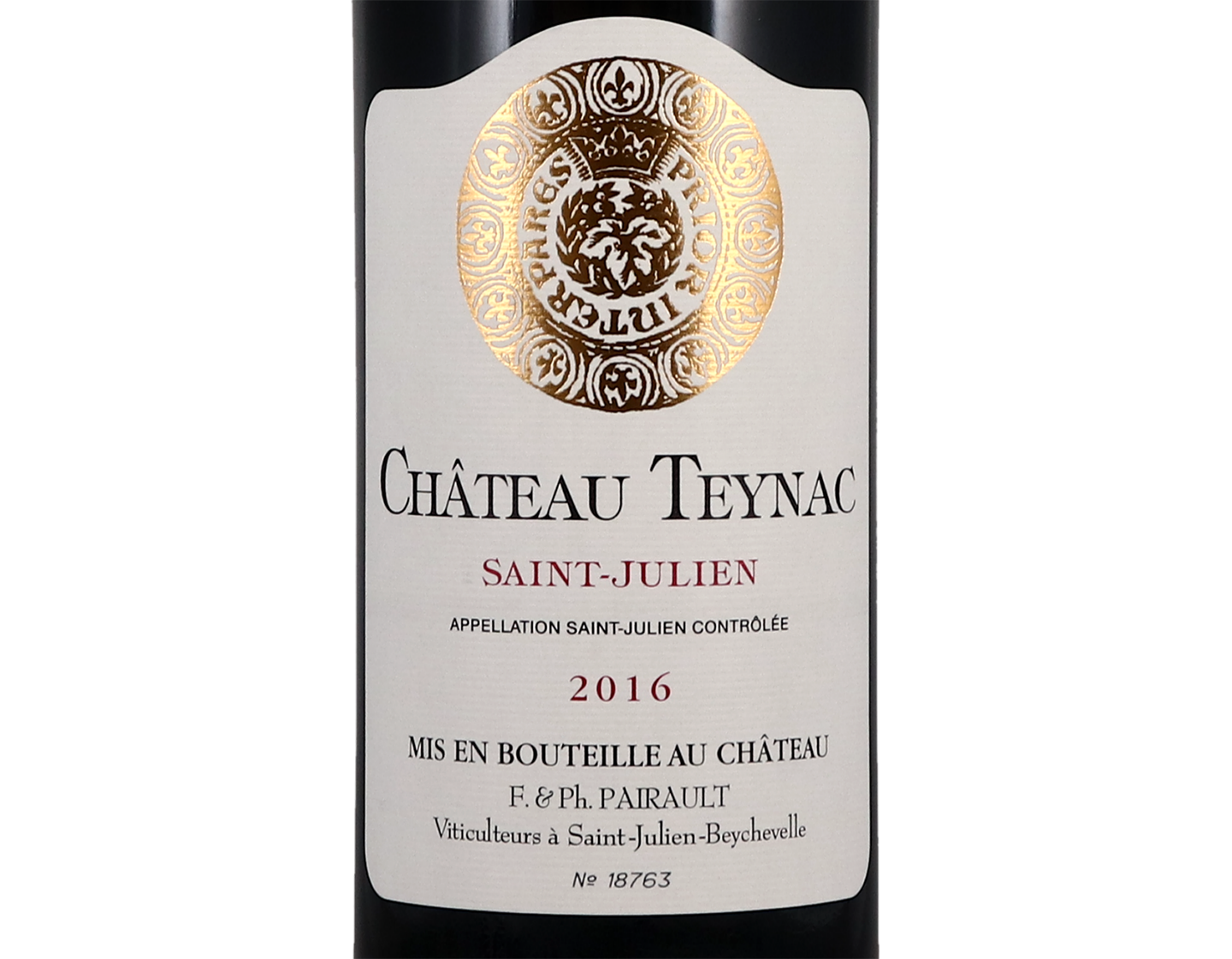 Ch Teynac Saint-Julien 2016