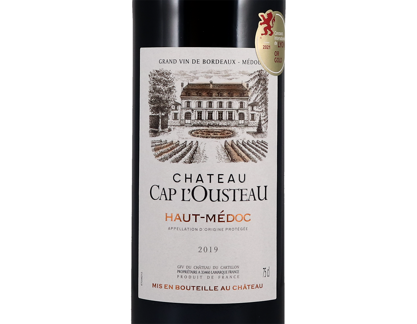 Château Cap L'Ousteau, Haut-Médoc 2019