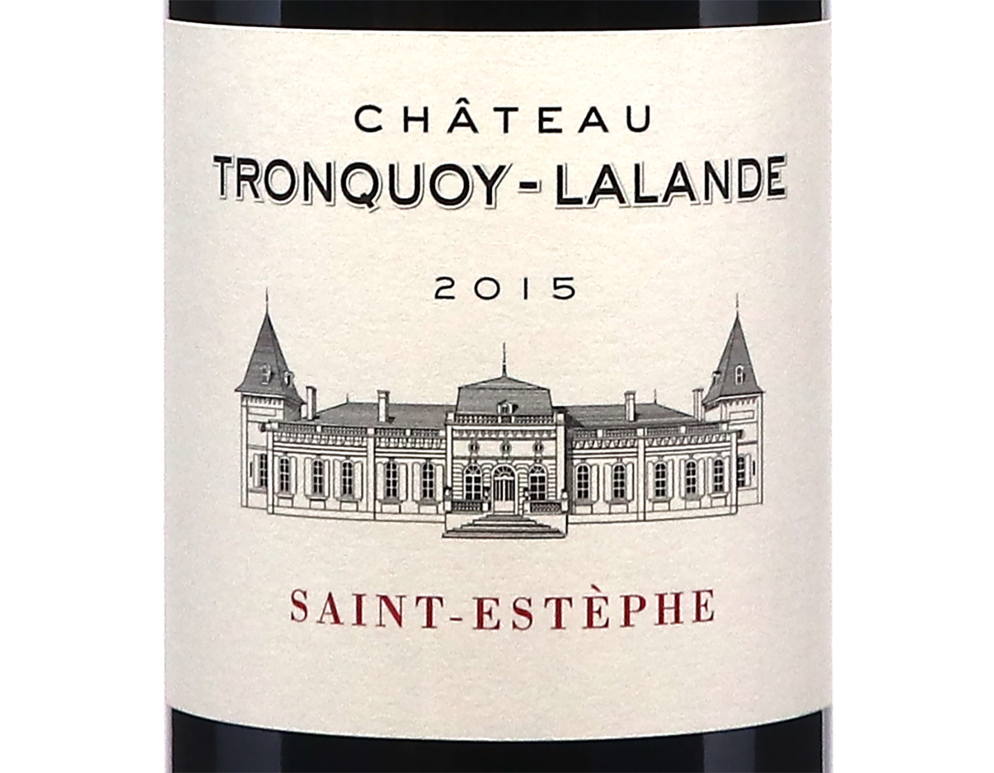 Chateau Tronquoy Lalande Saint-Estephe 2015