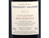 Chateau Tronquoy Lalande Saint-Estephe 2015 view 3
