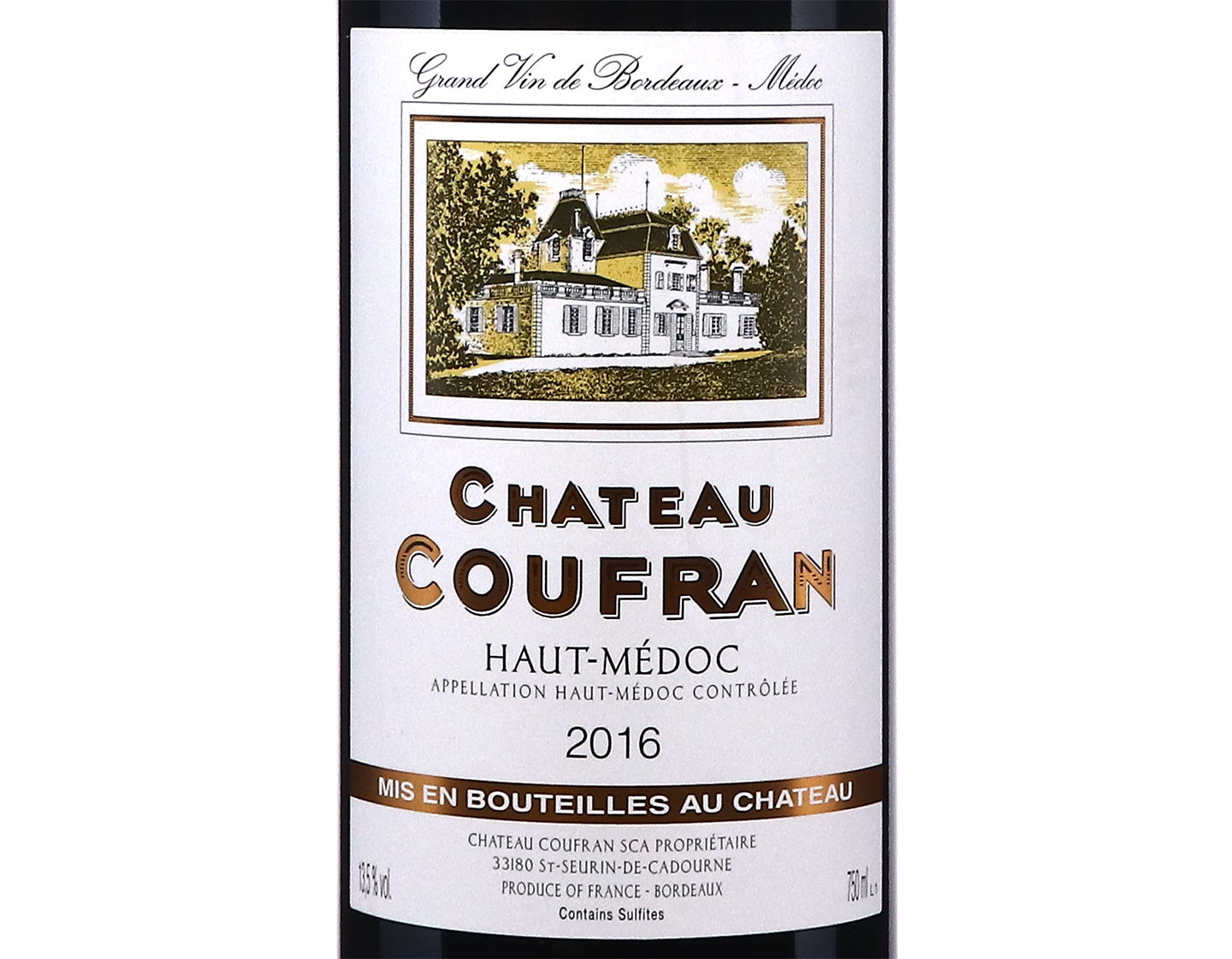 Chateau Coufran,Haut Medoc 2016