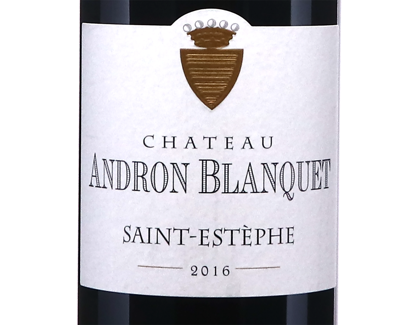 Chateau Andron Blanquet Saint-Estephe 2016