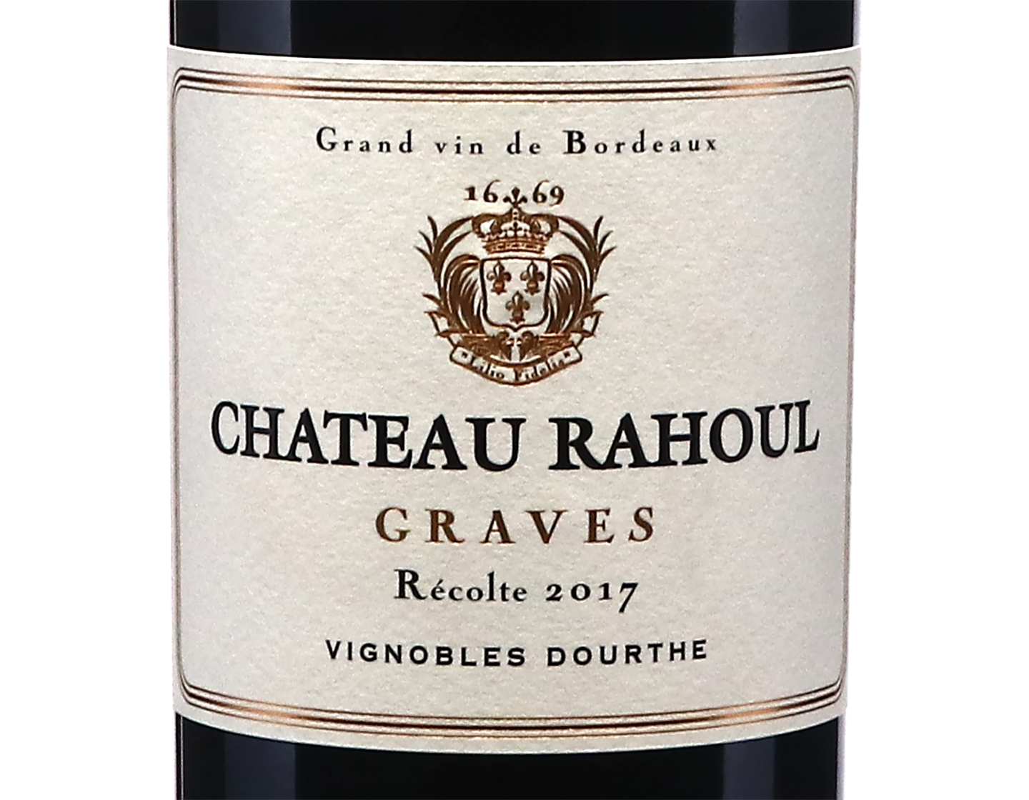 Chateau Rahoul Rouge,Graves 2017