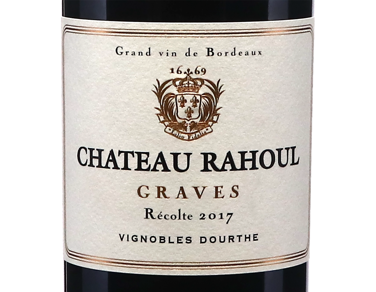 Château Rahoul Rouge, Graves 2017