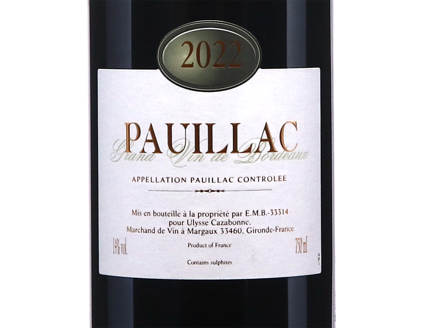 Pauillac Ulysse 2022