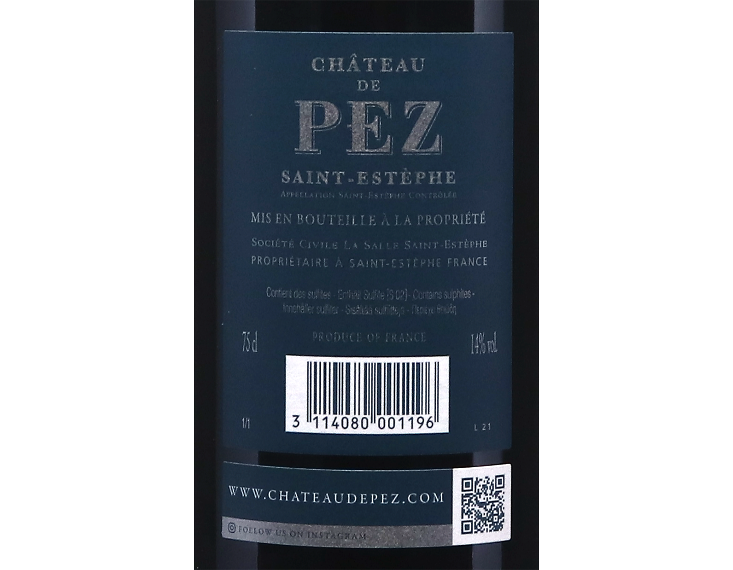 Château de Pez, Saint-Estèphe 2019