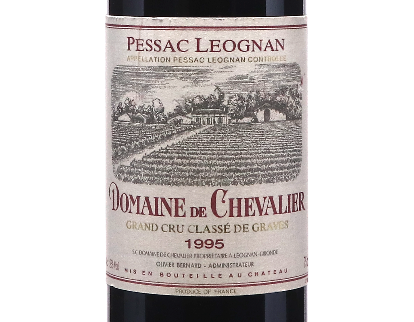 Domaine de Chevalier Pessac Leognan 1995