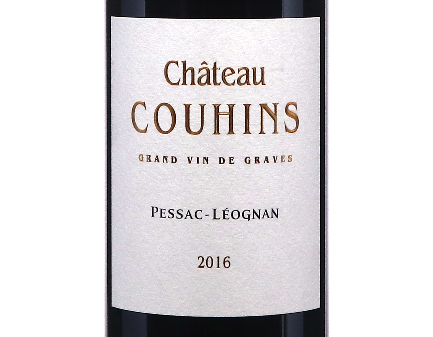 Chateau Couhins Rouge Pessac Leognan 2016
