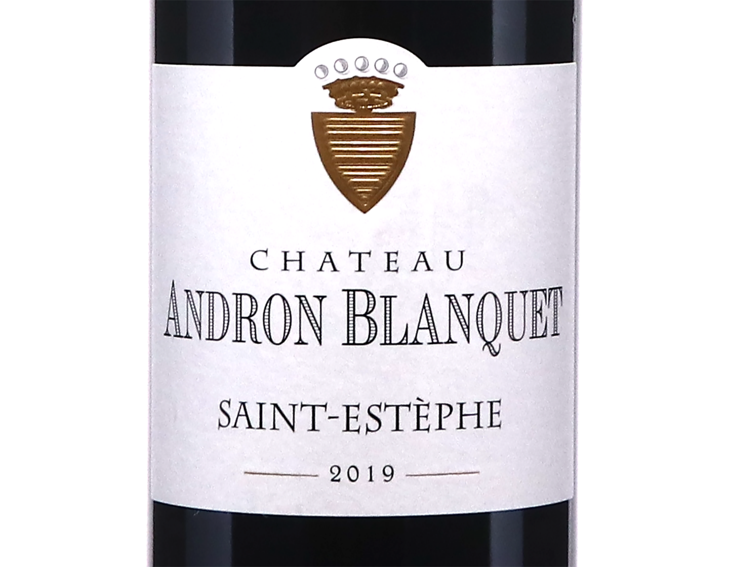 Chateau Andron Blanquet Saint-Estephe 2019