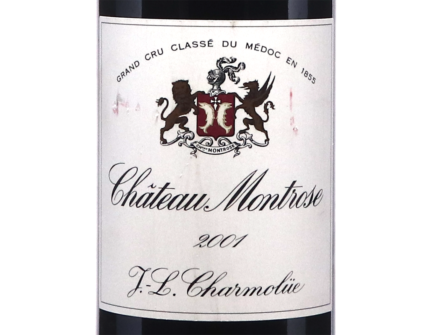 Château Montrose, Saint-Estèphe 2001