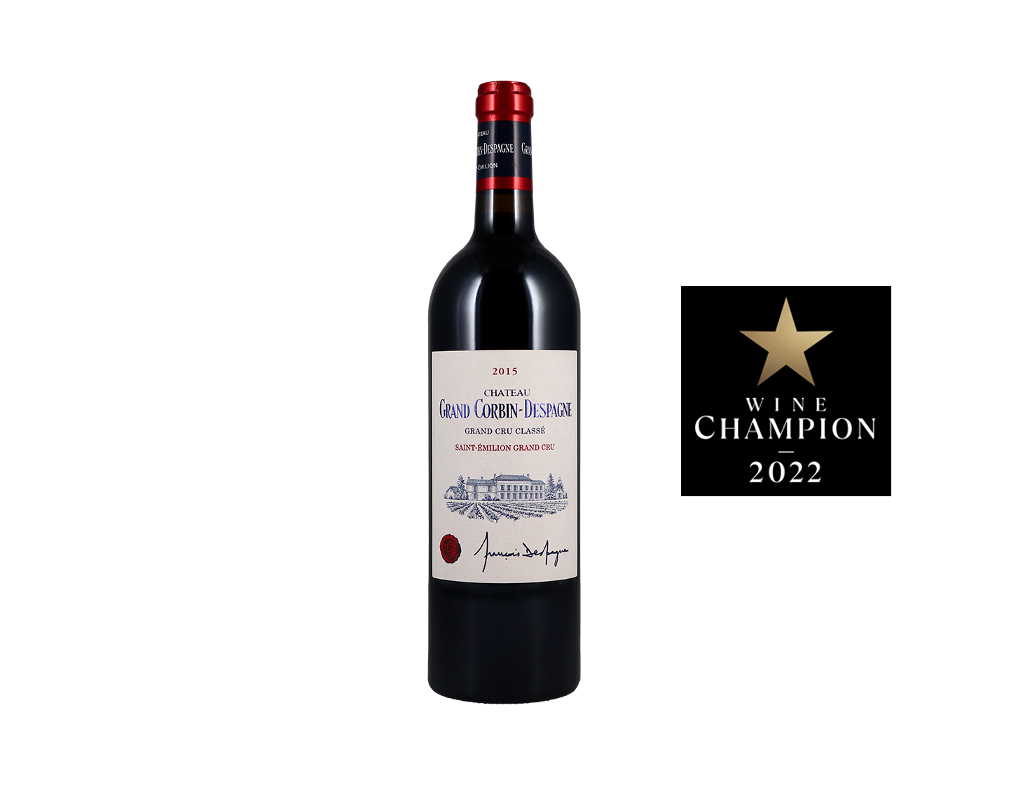 Ch Grand Corbin Despagne St Emilion 2015