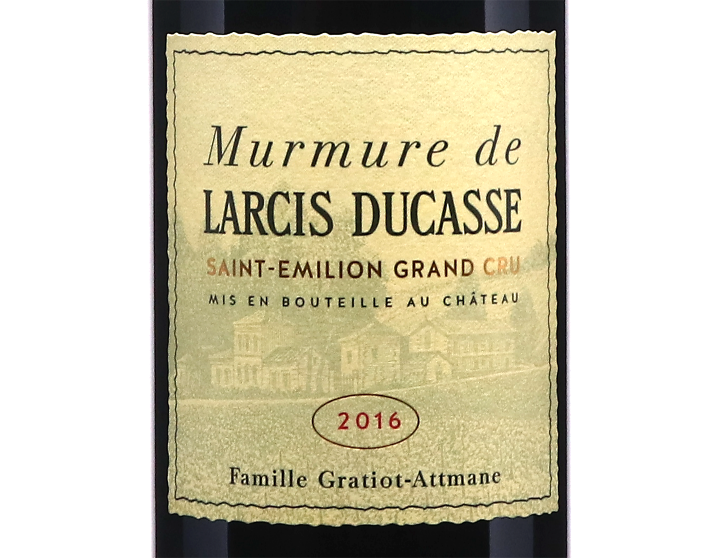 Ch Larcis Ducasse St Emilion 2016