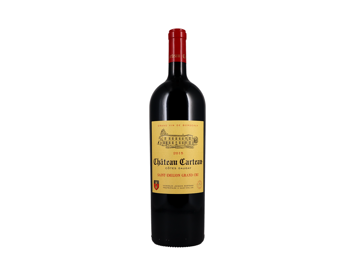 Ch Carteau Cotes Daugay Saint Emilion 2015 Magnums