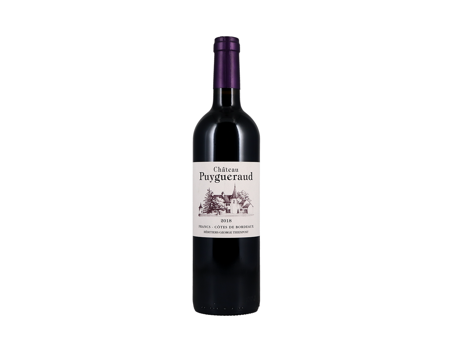 Ch Puygueraud Cotes de Francs 2018
