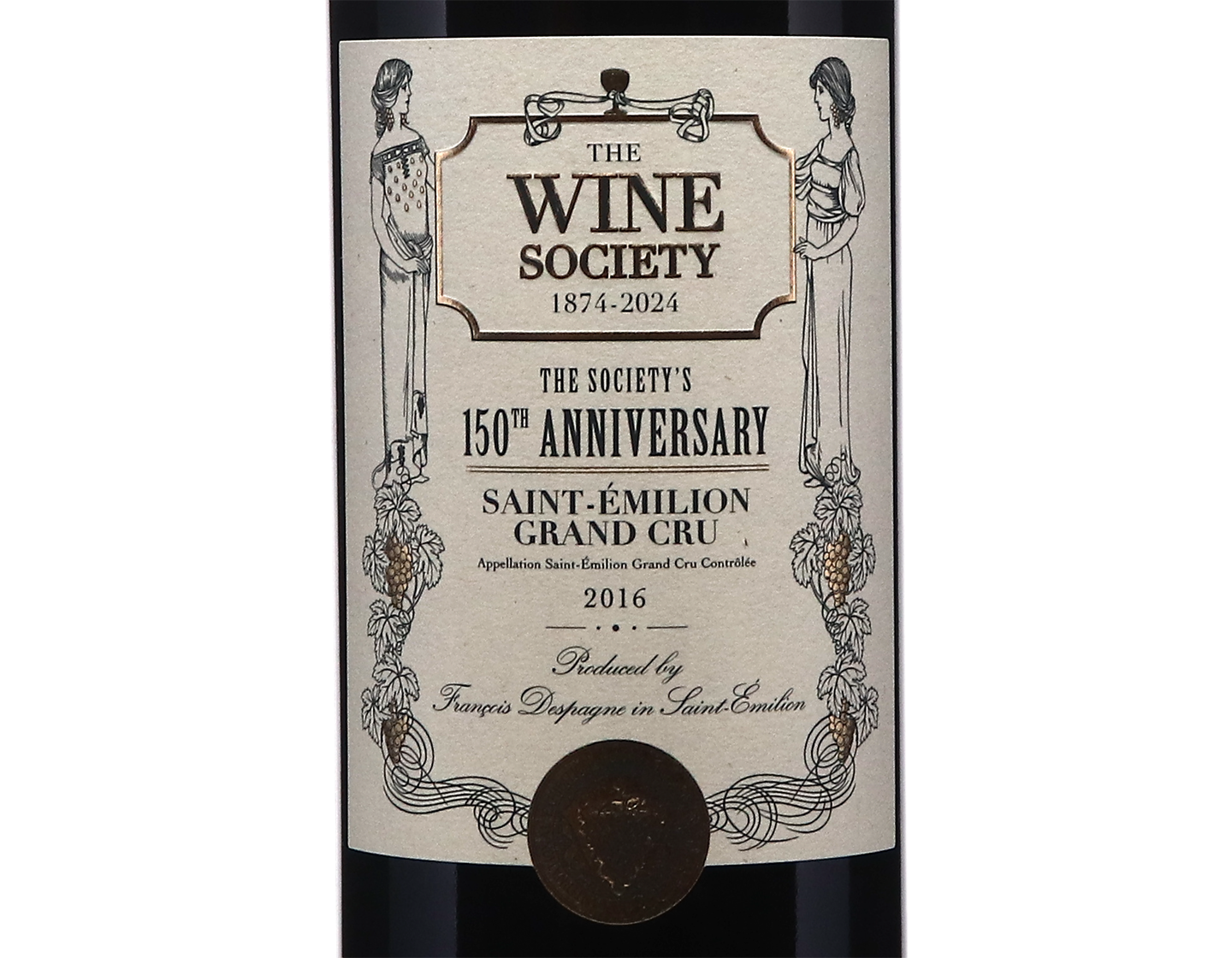 The Society's 150th Anniversary Saint Emilion Grand Cru 2016