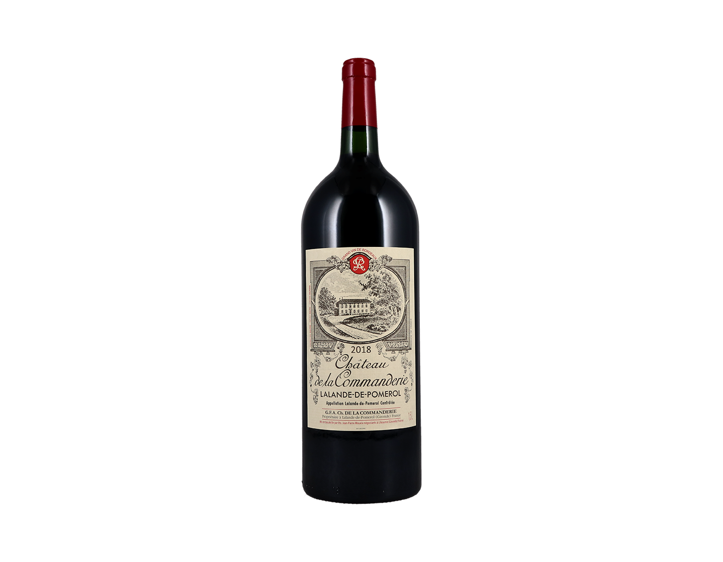 Magnum of Château de la Commanderie, Lalande-de-Pomerol 2018