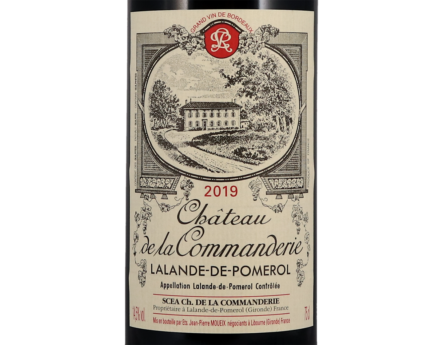 Chateau de la Commanderie Lalande de Pomerol 2019