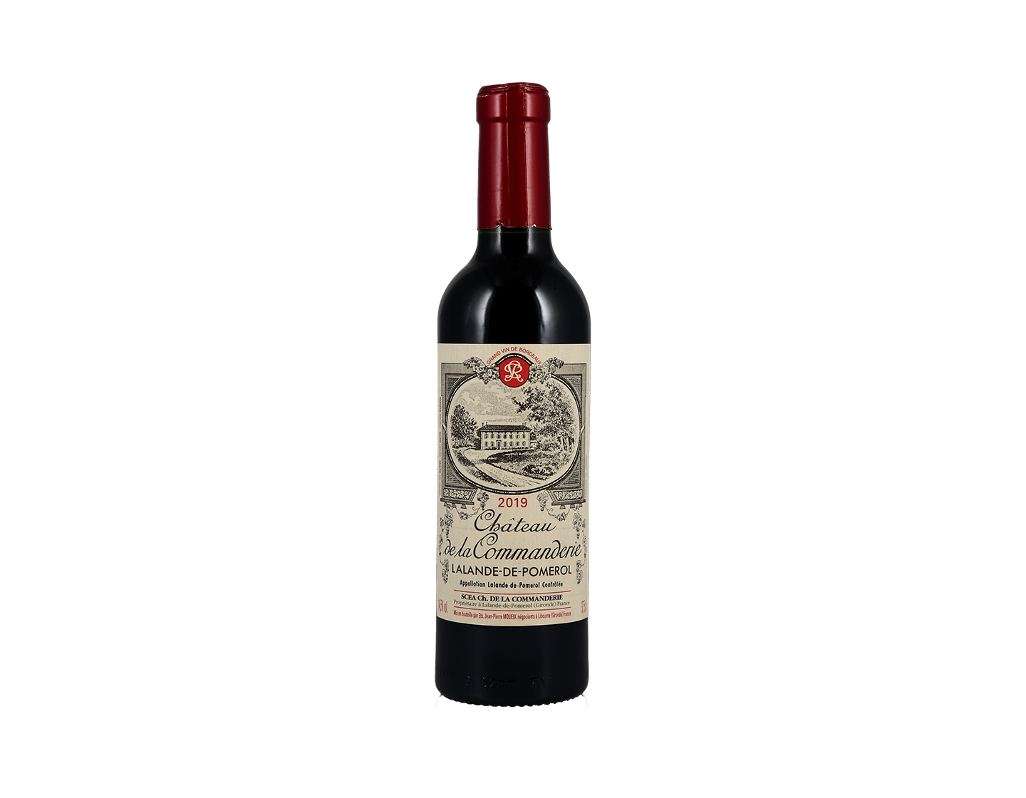 Chateau de la Commanderie Lalande de Pomerol 2019 Halves