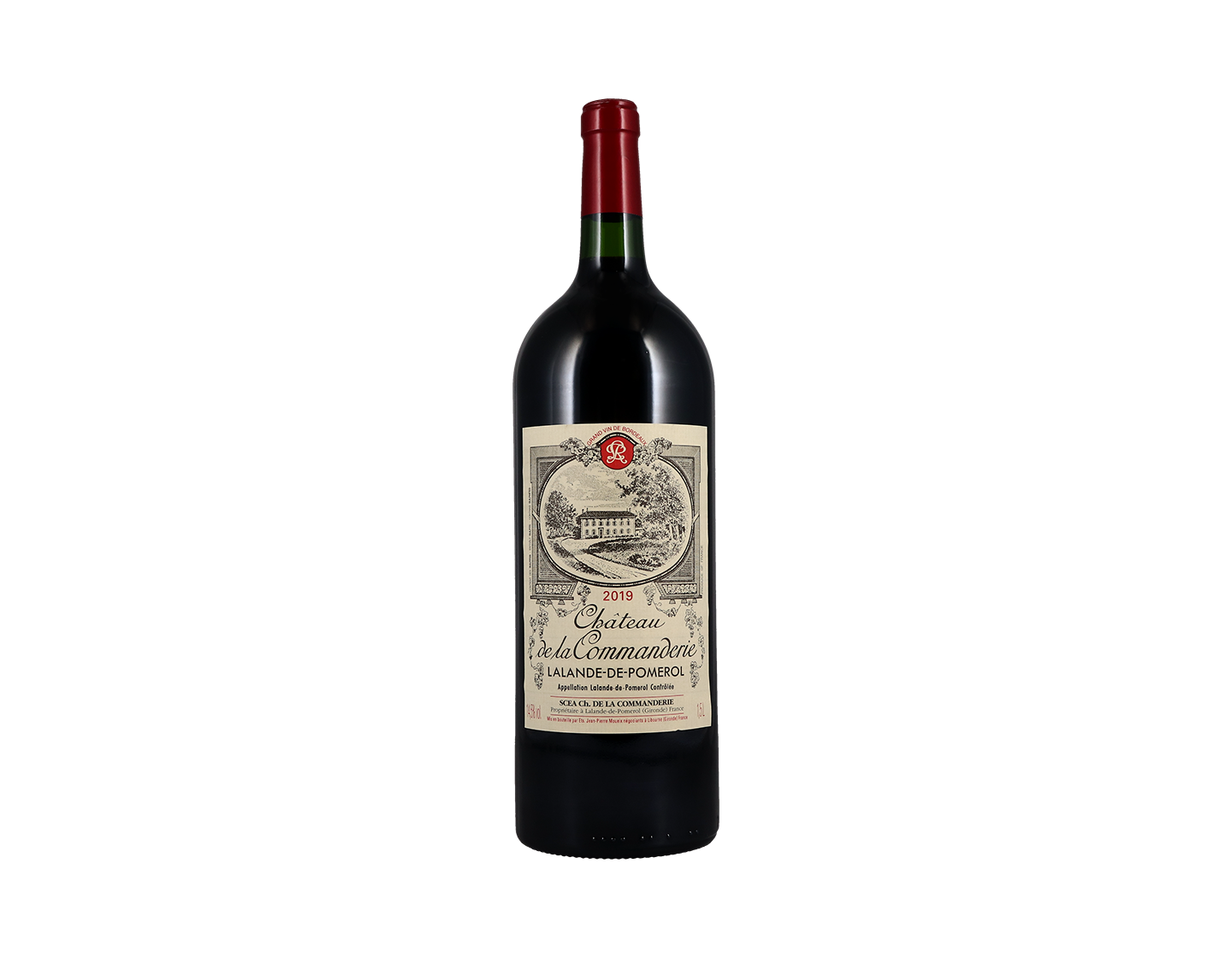 Magnum of Château de la Commanderie, Lalande-de-Pomerol 2019