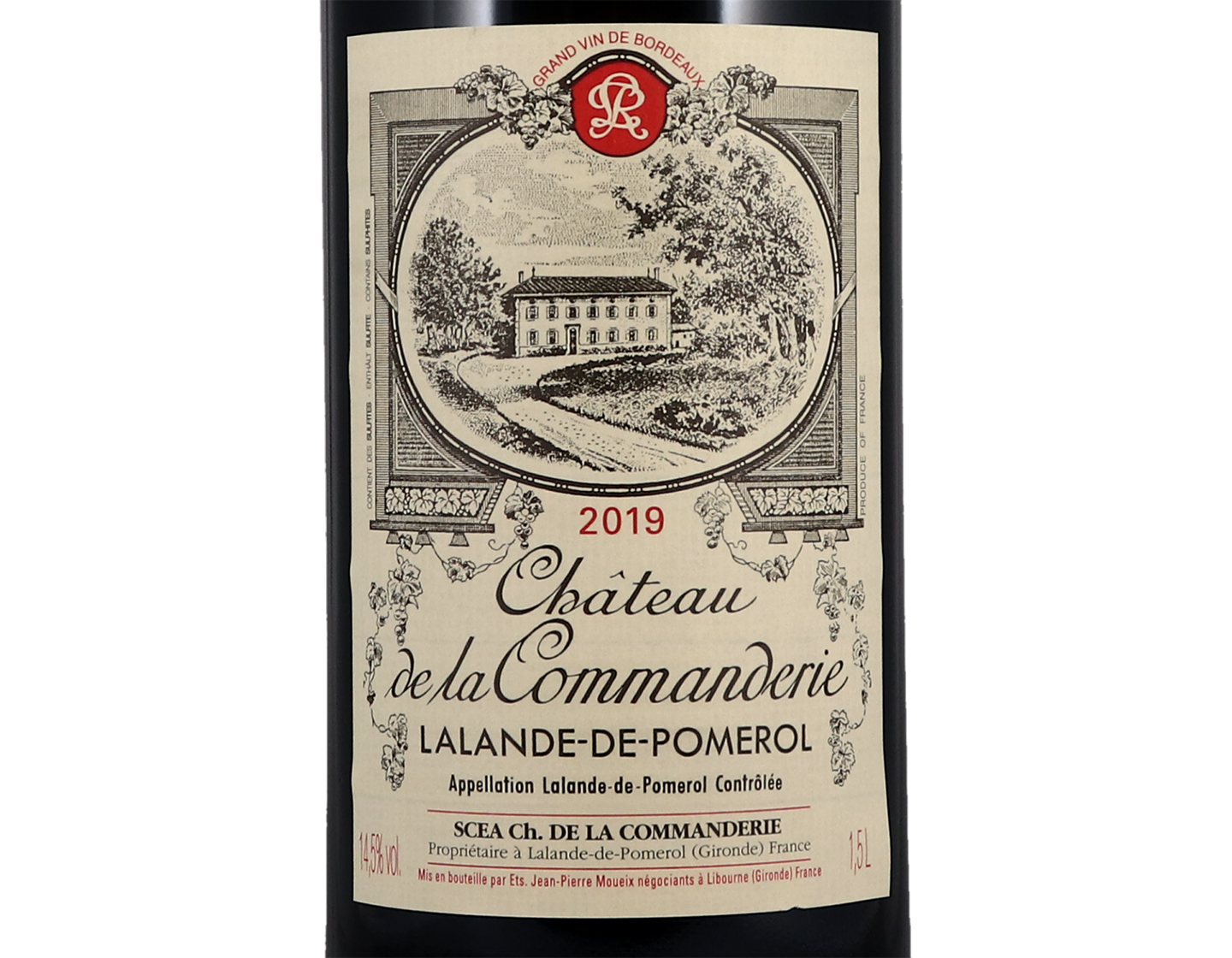 Magnum of Château de la Commanderie, Lalande-de-Pomerol 2019