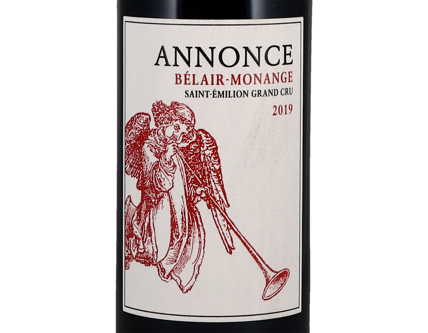 Annonce de Belair Monange St Emilion 2019
