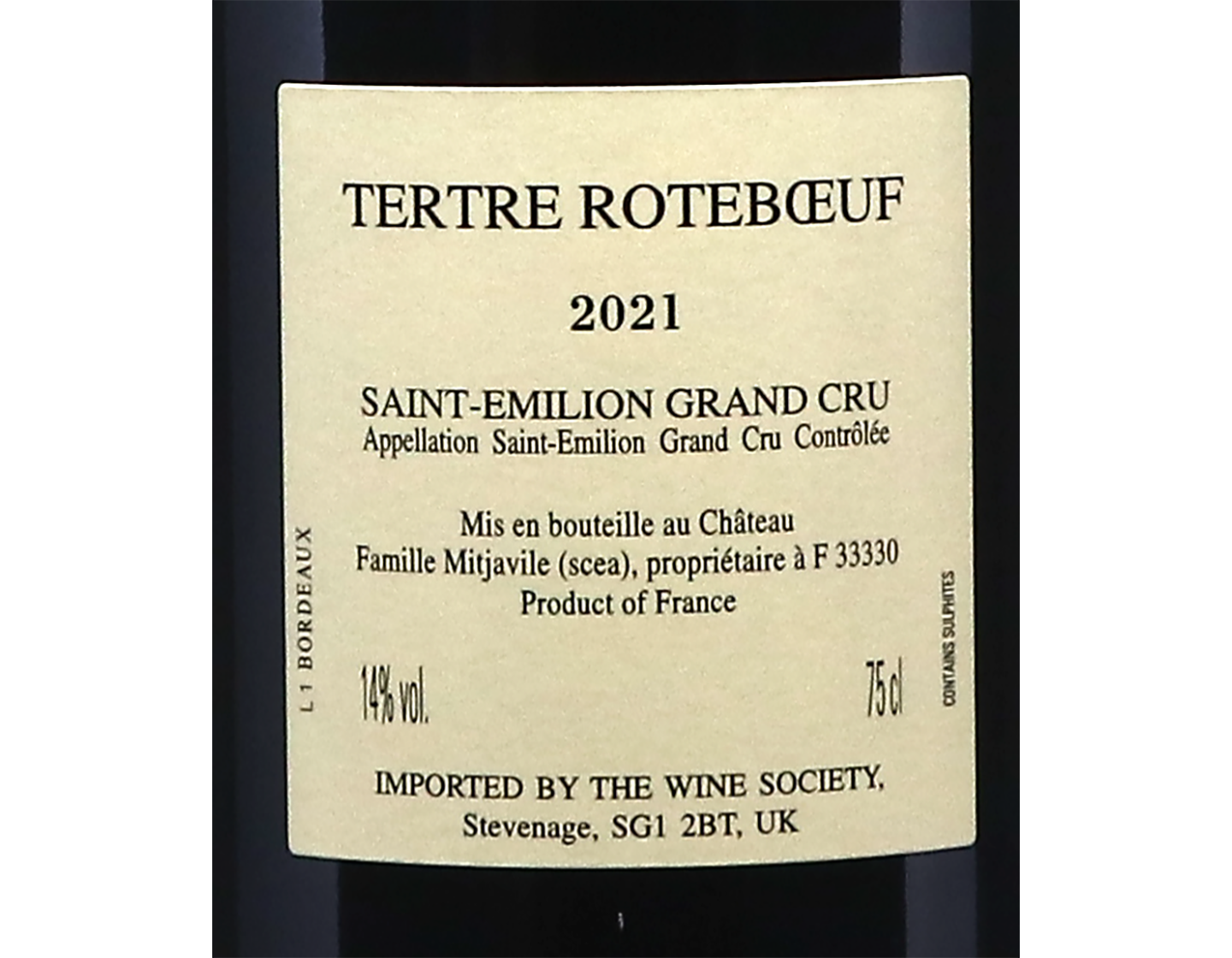 Tertre Roteboeuf Saint Emilion 20211