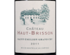 Ch Haut Brisson Saint-Emilion 2011 view 2