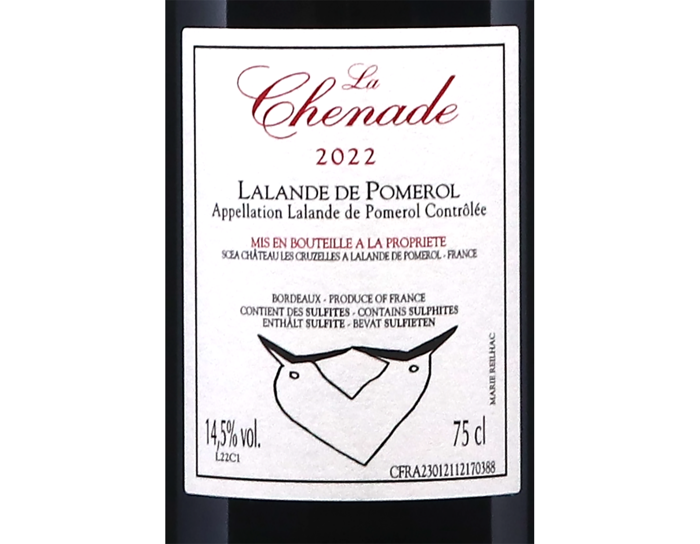 La Chenade Lalande de Pomerol 2022