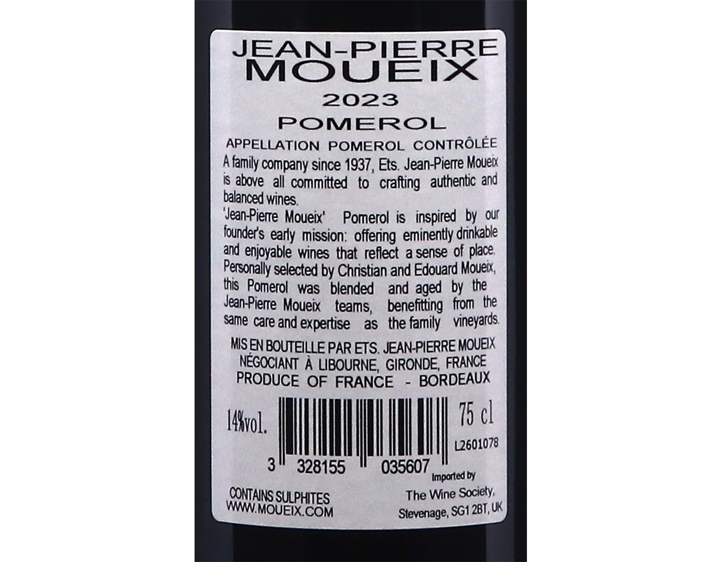 Jean-Pierre Moueix Pomerol 2023