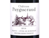 Ch Puygueraud Francs Cotes de Bordeaux 2014 view 2
