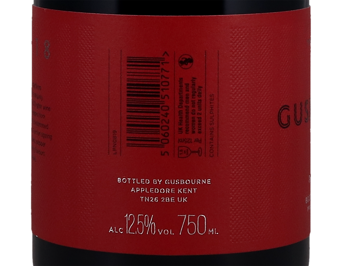 Gusbourne Kent Pinot Noir 2018