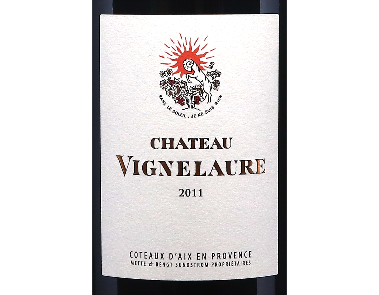 Magnums of Coteaux d Aix en Provence Chateau Vignelaure 2011