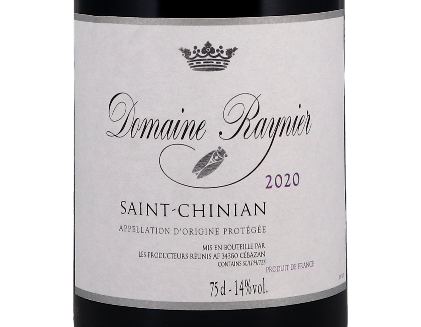 Saint-Chinian, Domaine Raynier 2020