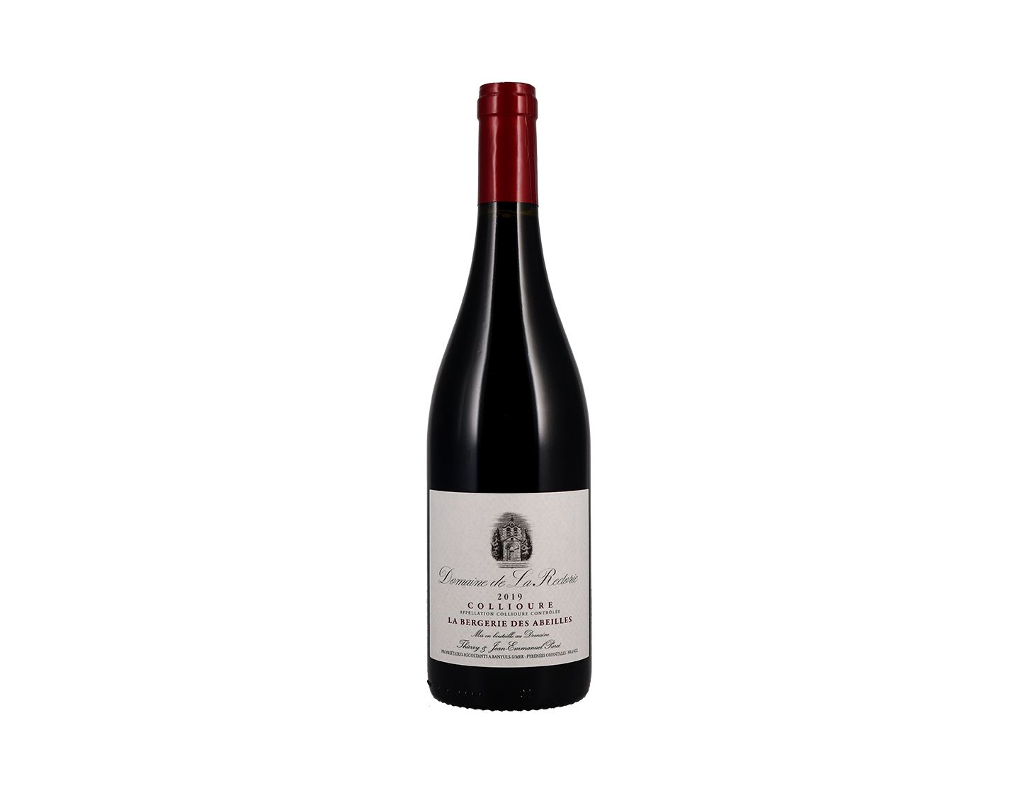 Collioure Rouge la Bergerie des Abeilles Domaine de la Rectorie 2019