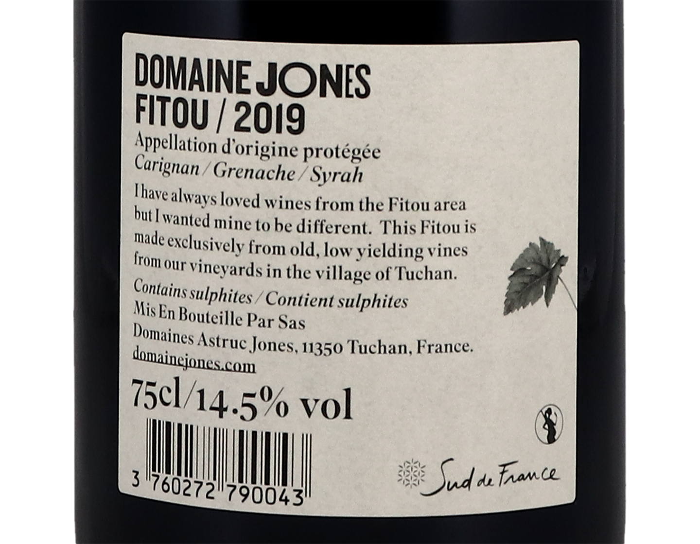 Fitou, Domaine Jones 2019