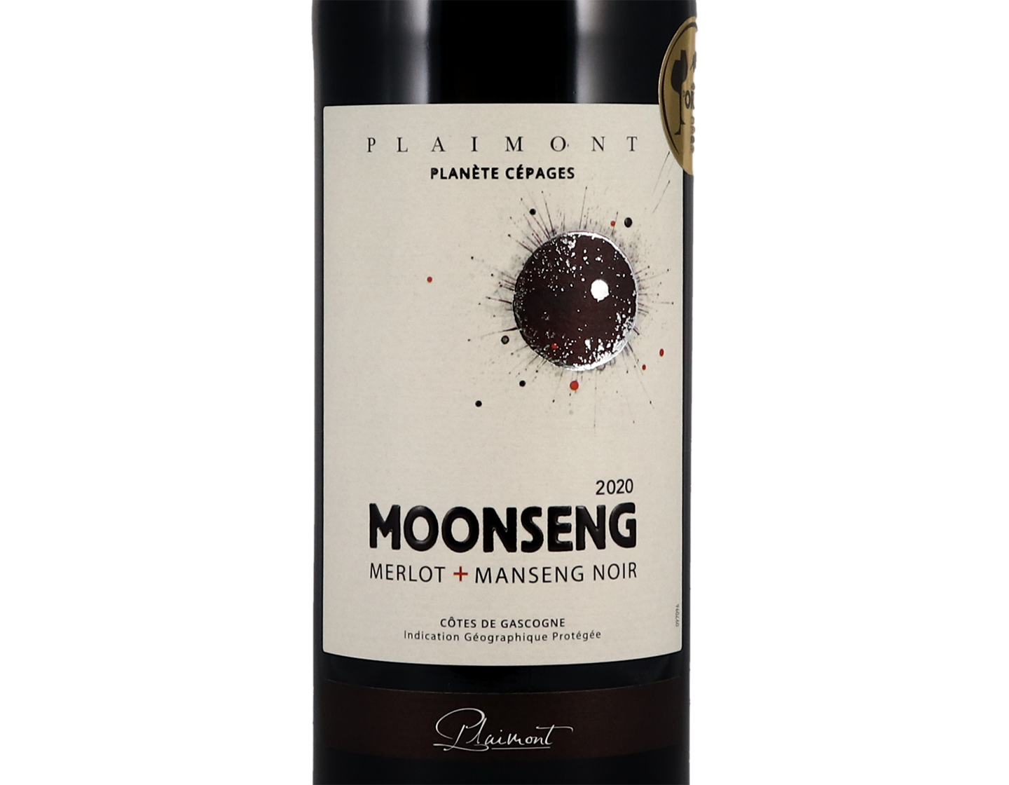 Moonseng Merlot Manseng Noir, Côtes de Gascogne, Plaimont 2020