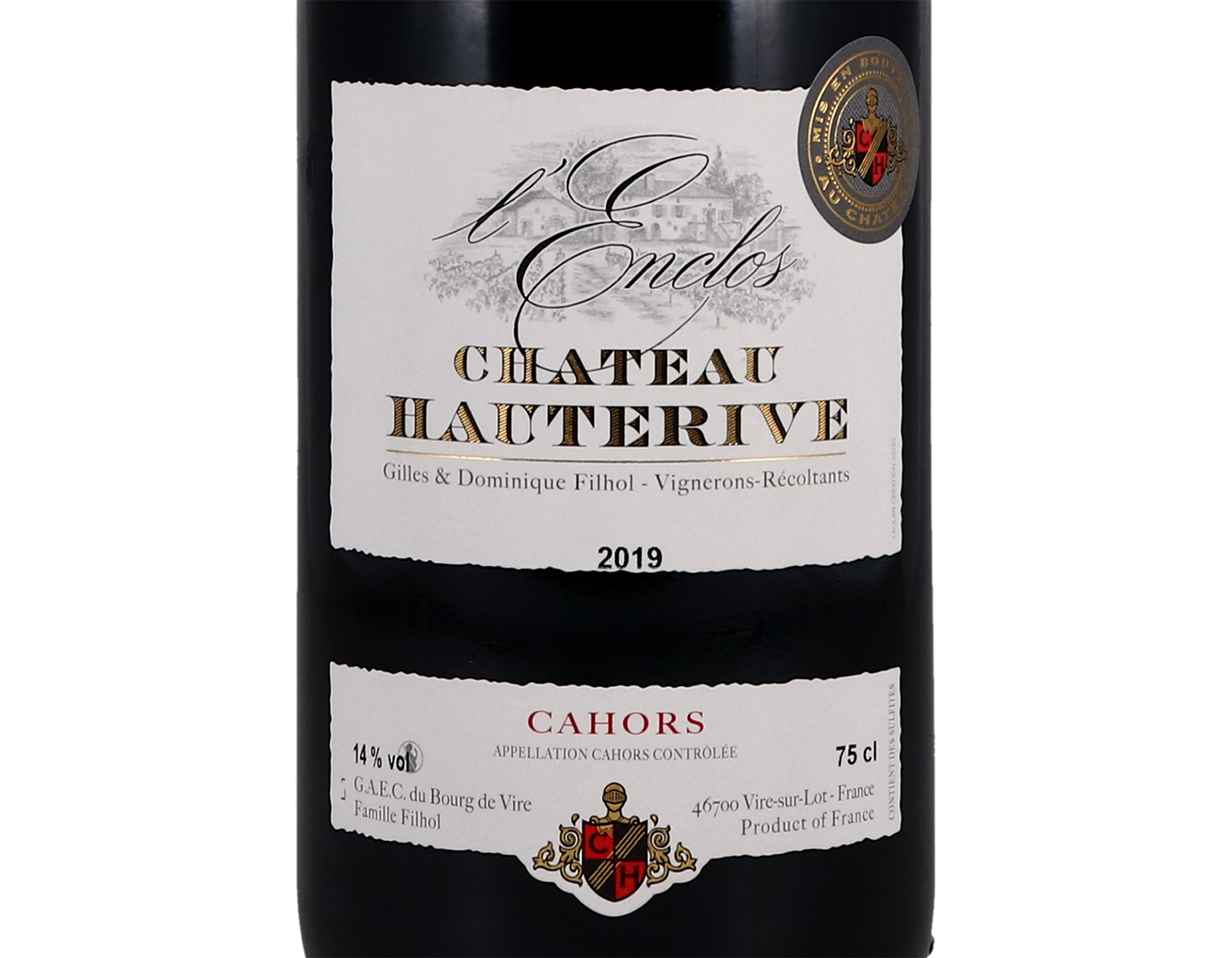 Cahors Chateau de Hauterive 2019