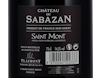 Saint Mont Chateau de Sabazan 2017 view 3