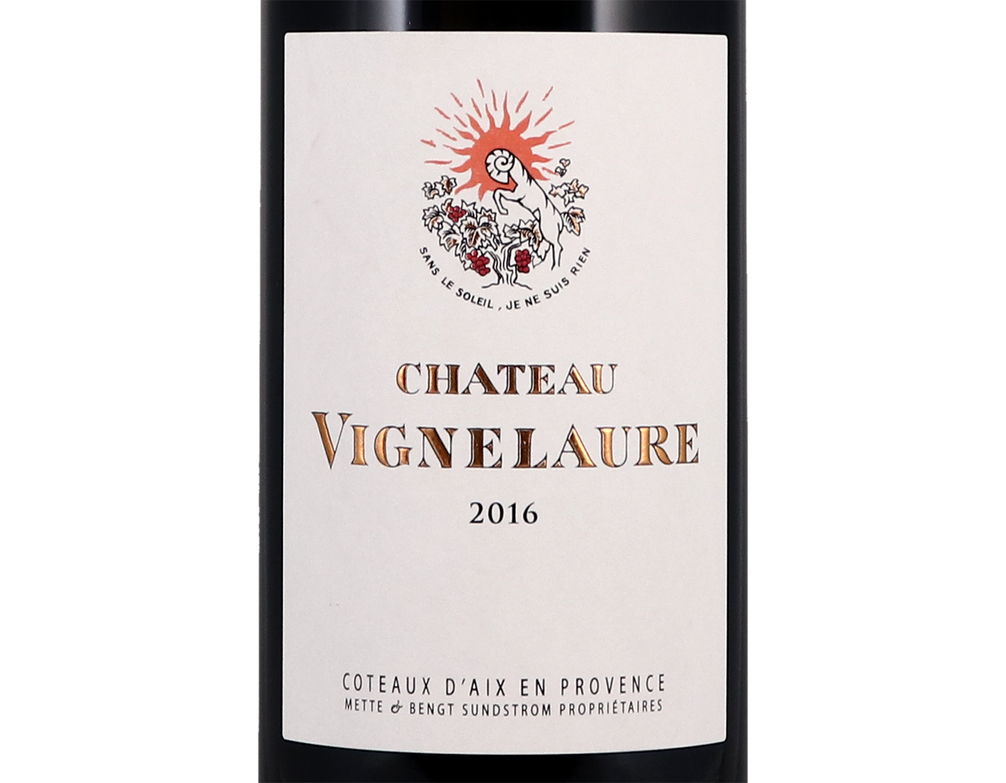 Coteaux d Aix en Provence Chateau Vignelaure 2016